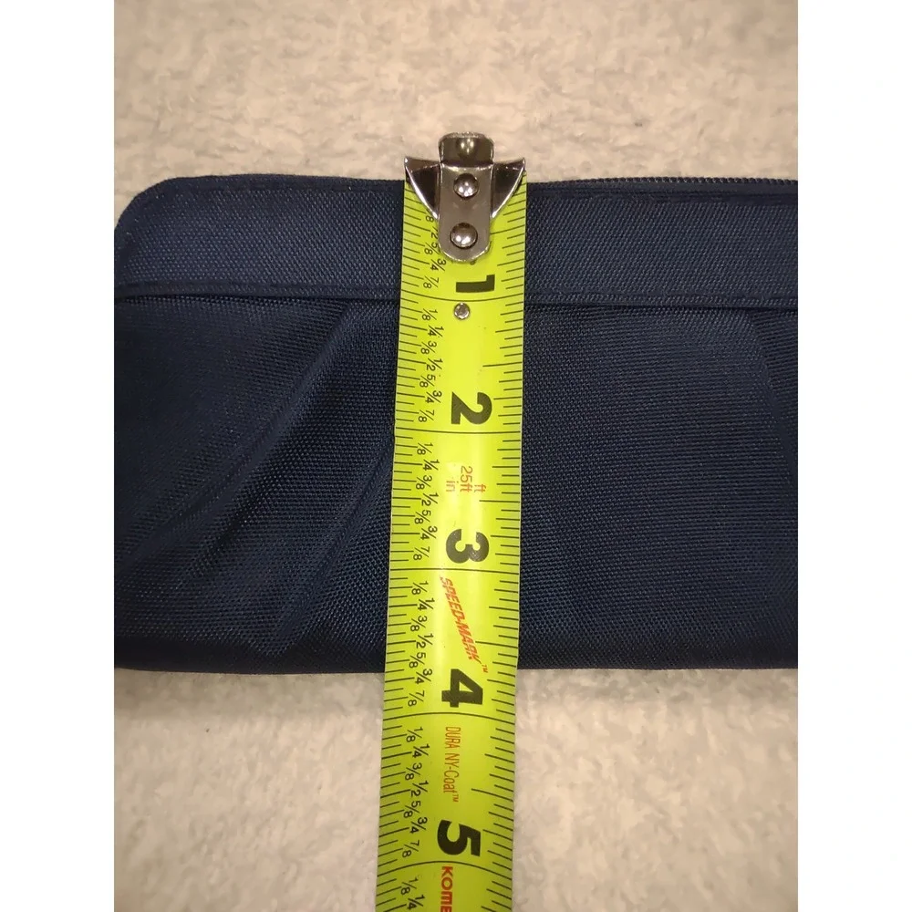 Travelon Anti Theft‎ RFID Blocking Accordion Wallet Navy Blue